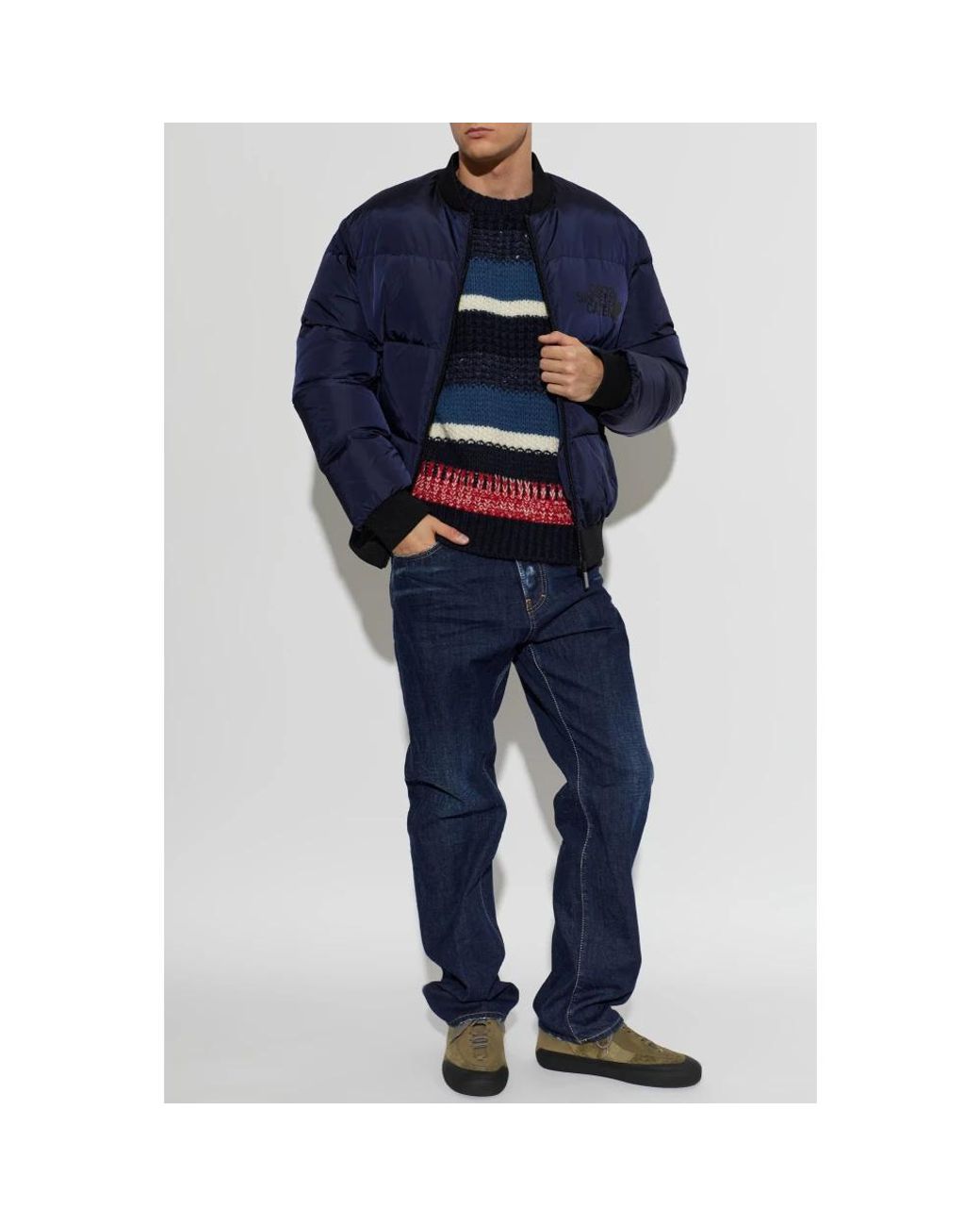 DSquared² Blue Down Jackets for men