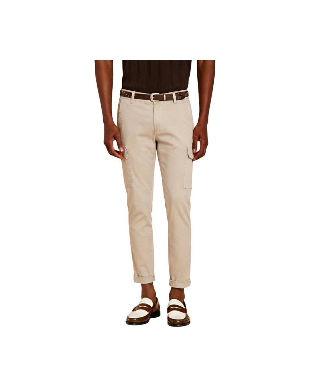 Mason's Natural Slim-Fit Trousers for men