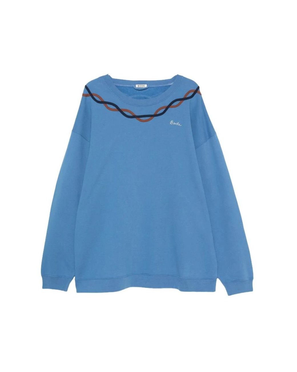 Bode Blue Sweatshirts for men