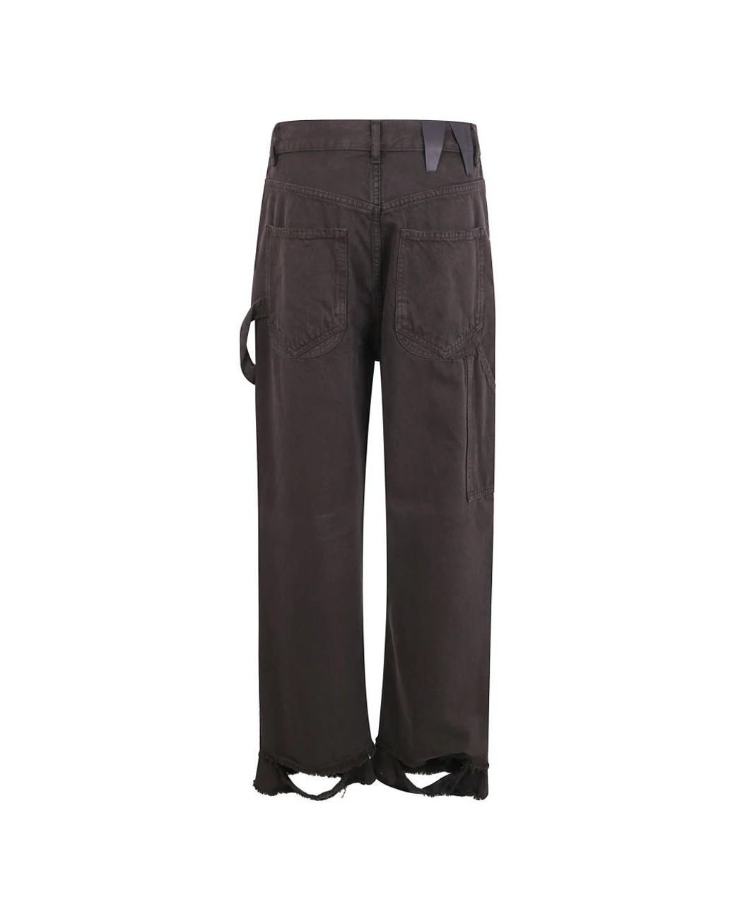 DARKPARK Gray Straight Fit Jeans