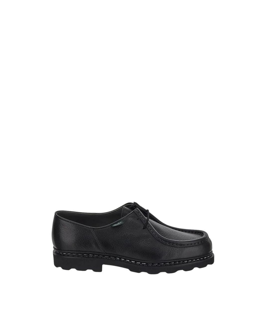 Paraboot Black Laced Shoes for men