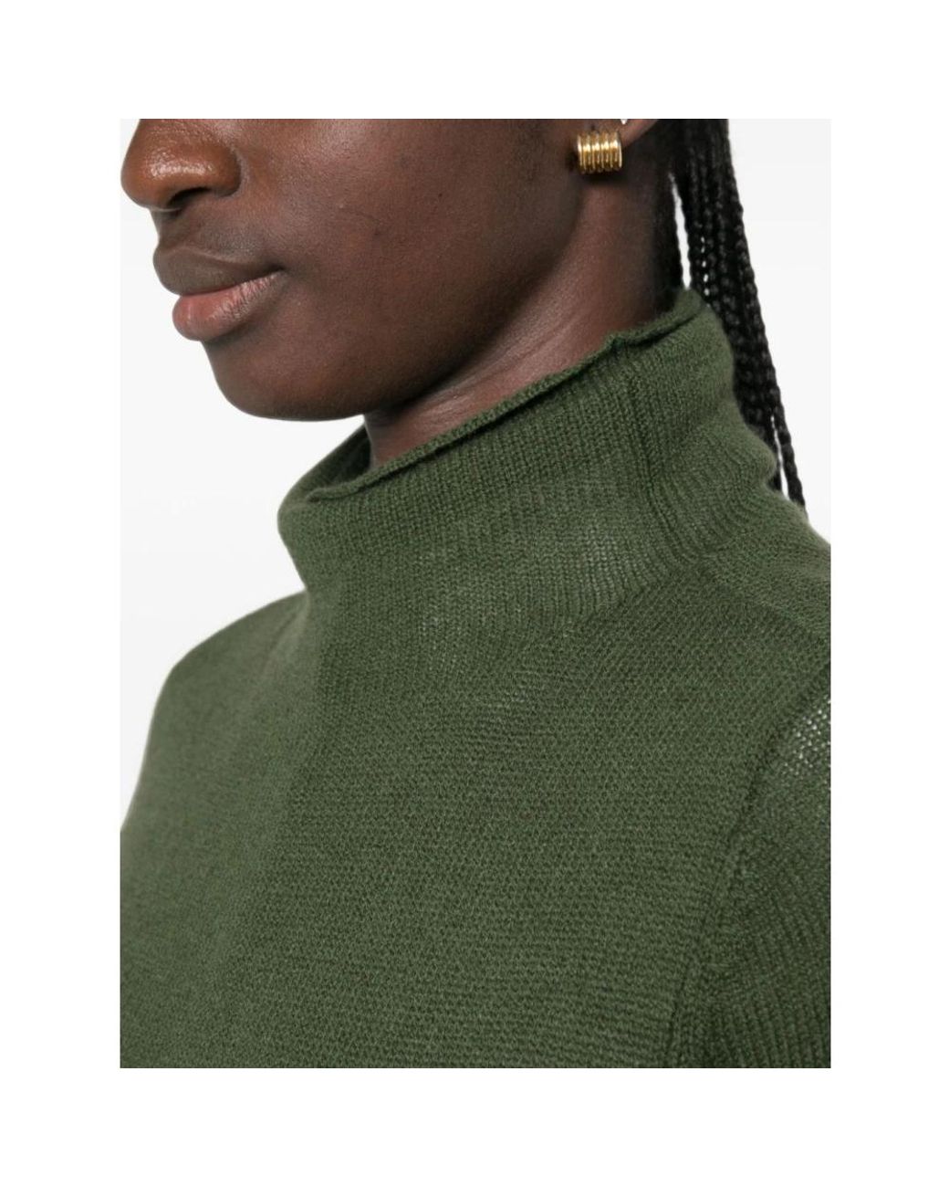 Be You Green Cashmere Knitwear