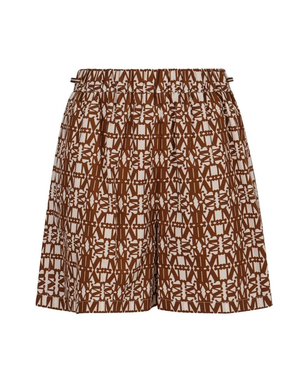 Max Mara Brown Casual Shorts