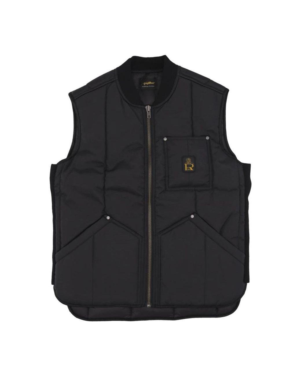 Refrigiwear Black Waistcoats for men