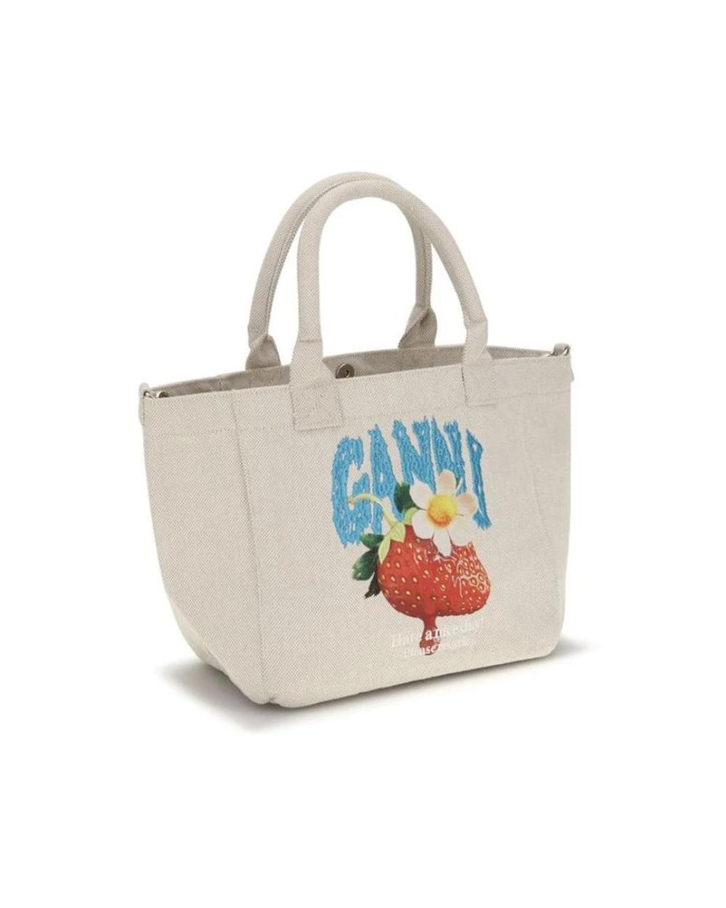 Ganni Blue Shopping Bags