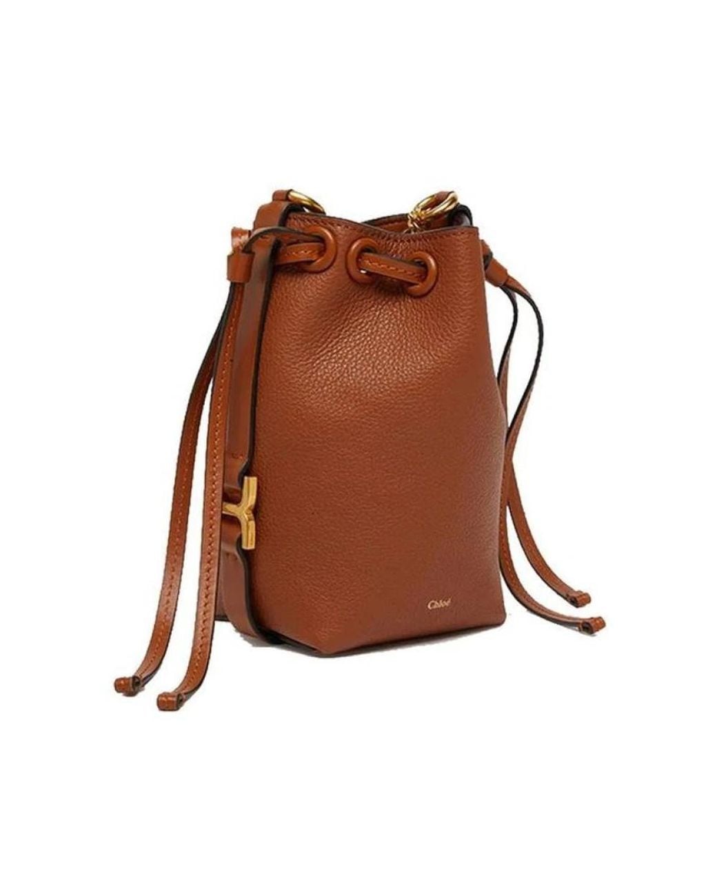 Chloé Brown Bucket Bags