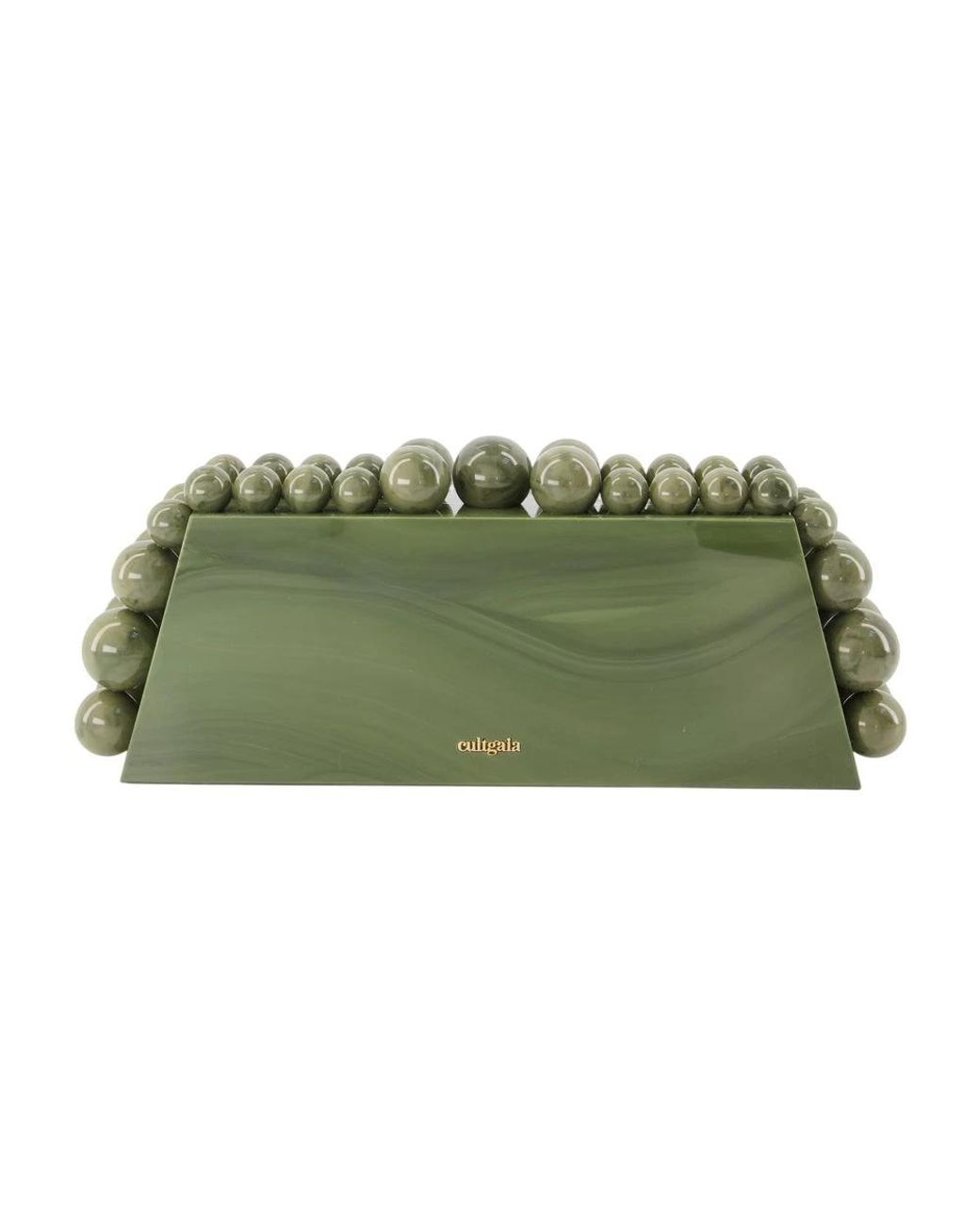 Cult Gaia Green Clutches
