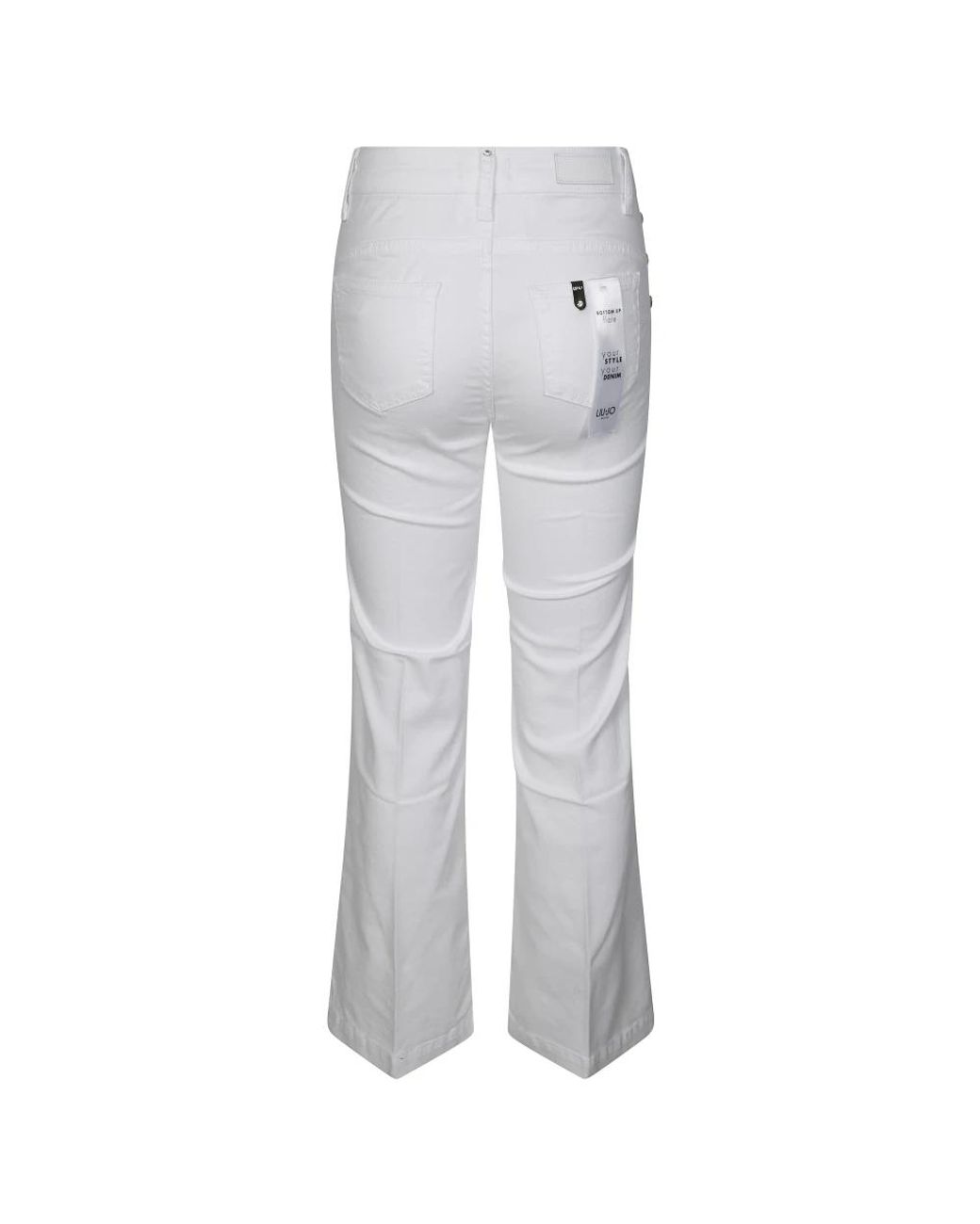 Liu Jo Gray Wide Trousers