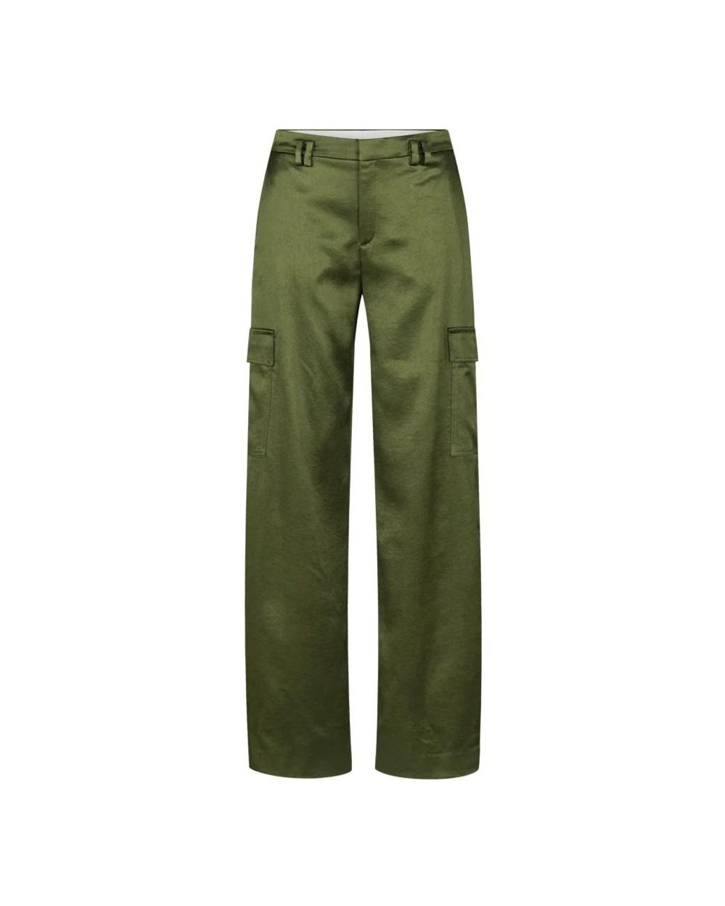 Drykorn Green Straight Trousers