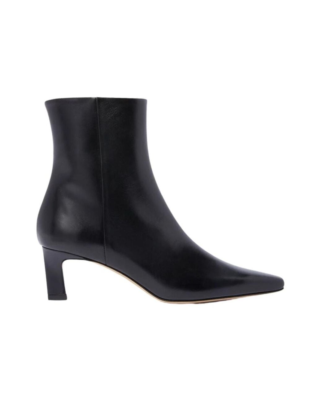 Scarosso Black Heeled Boots