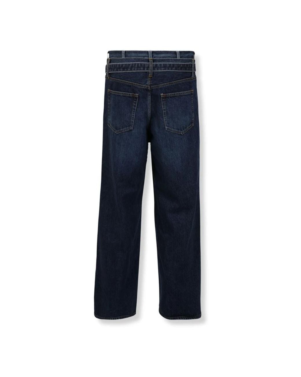 Sacai Blue Straight Jeans for men