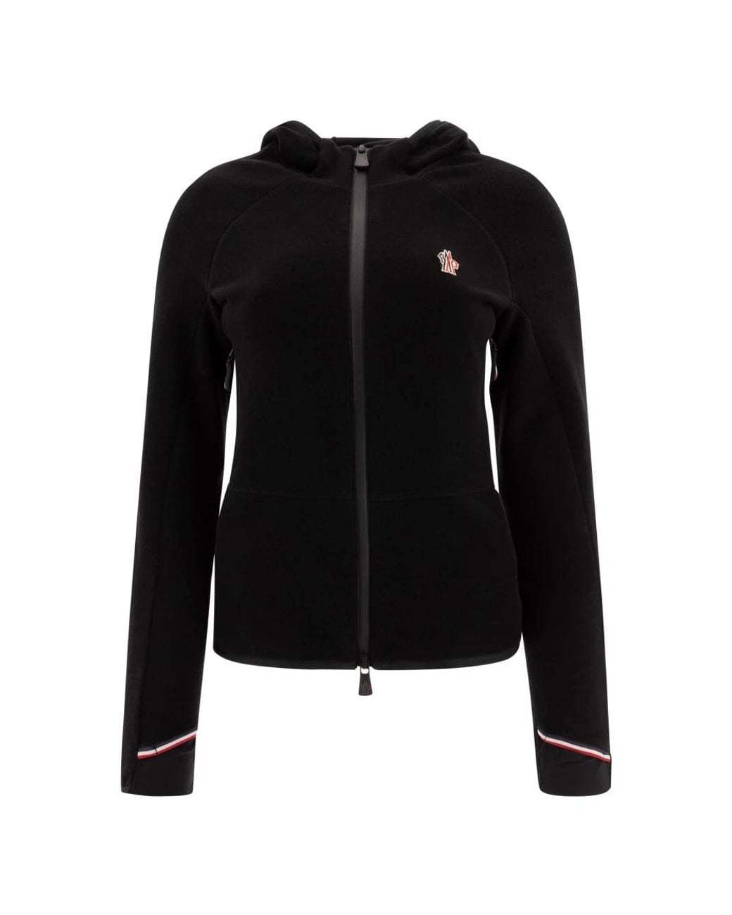 Moncler Black Zip-Throughs