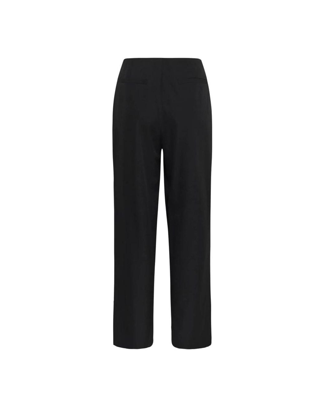 Wide Trousers Kaffe de color Black