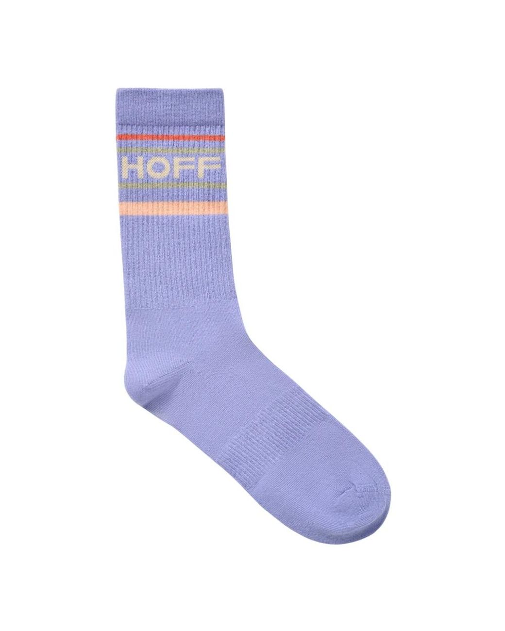 HOFF Ondergoed ,Paars ,Katoen Blauwe Katoenen Sokken Retrostijl in het Purple