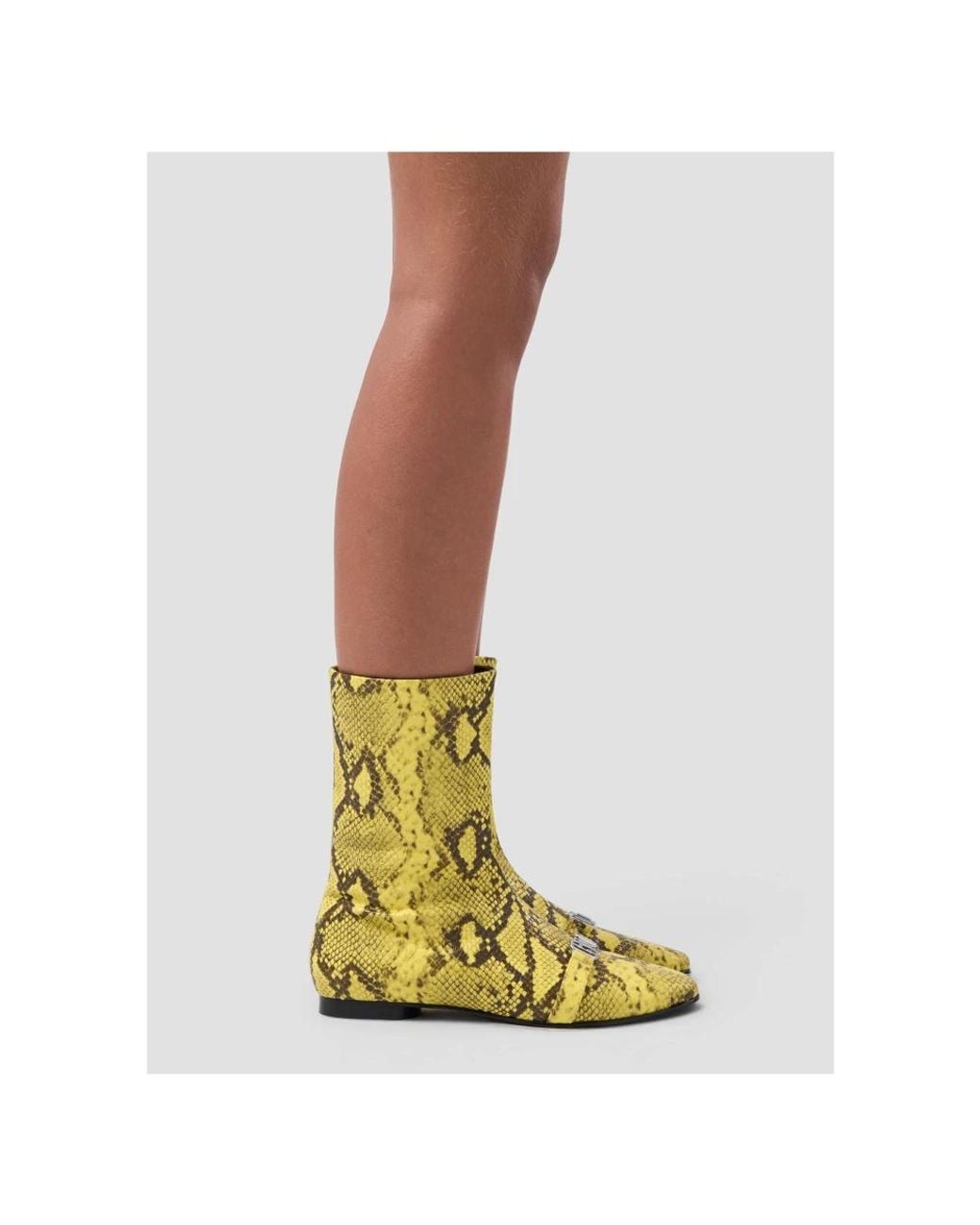 Gcds Yellow Ankle Boots for men