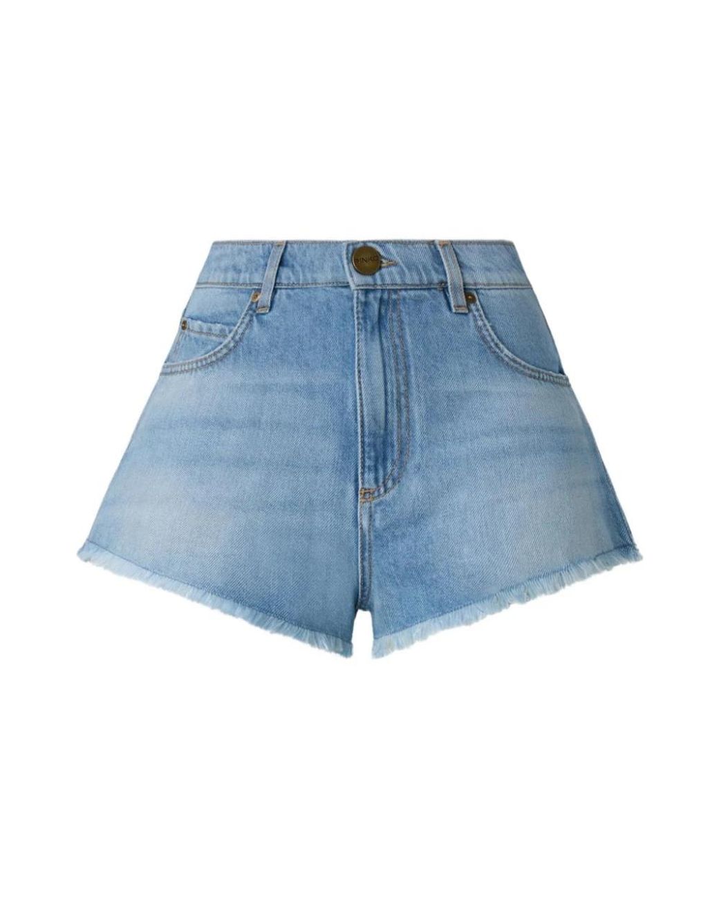 Pinko Blue Denim Shorts