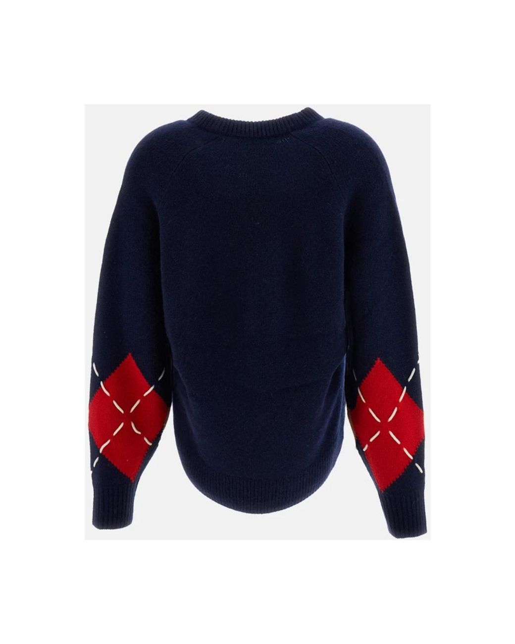 arch4 Blue Round-Neck Knitwear