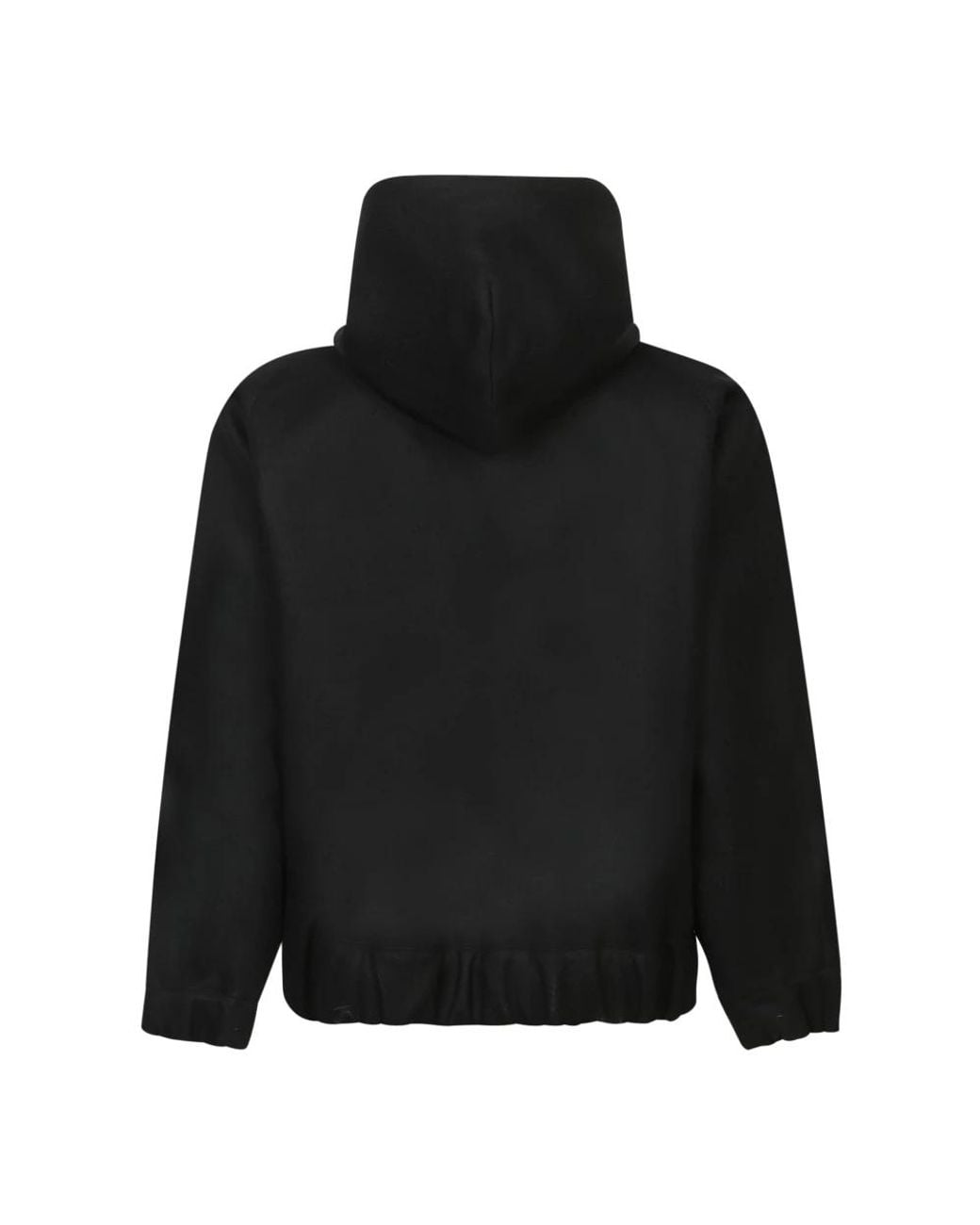 Sacai Black Zip-Throughs for men