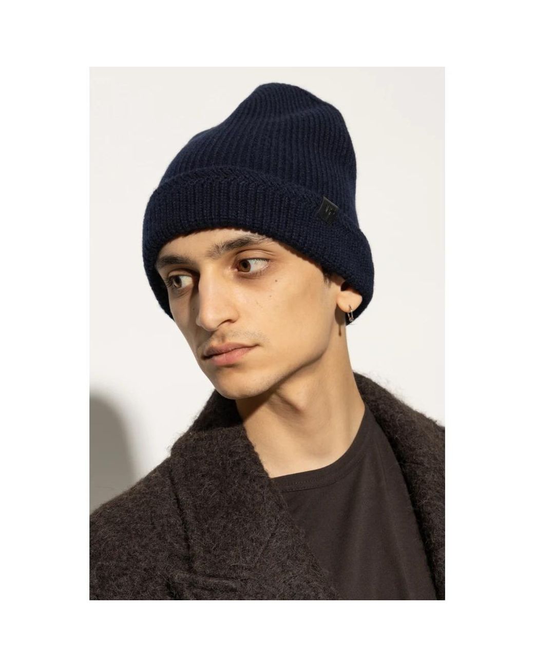 Tom Ford Kappe mit logo-patch in Blue für Herren