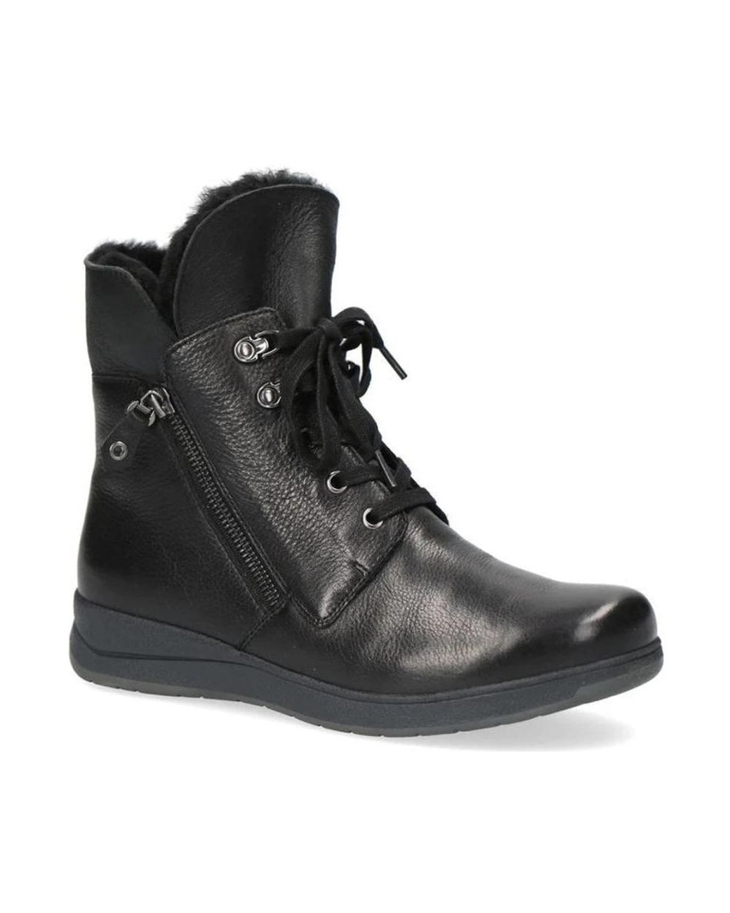 Caprice Black Winter Boots