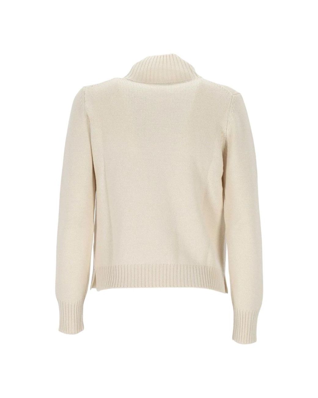 Gran Sasso White Turtlenecks