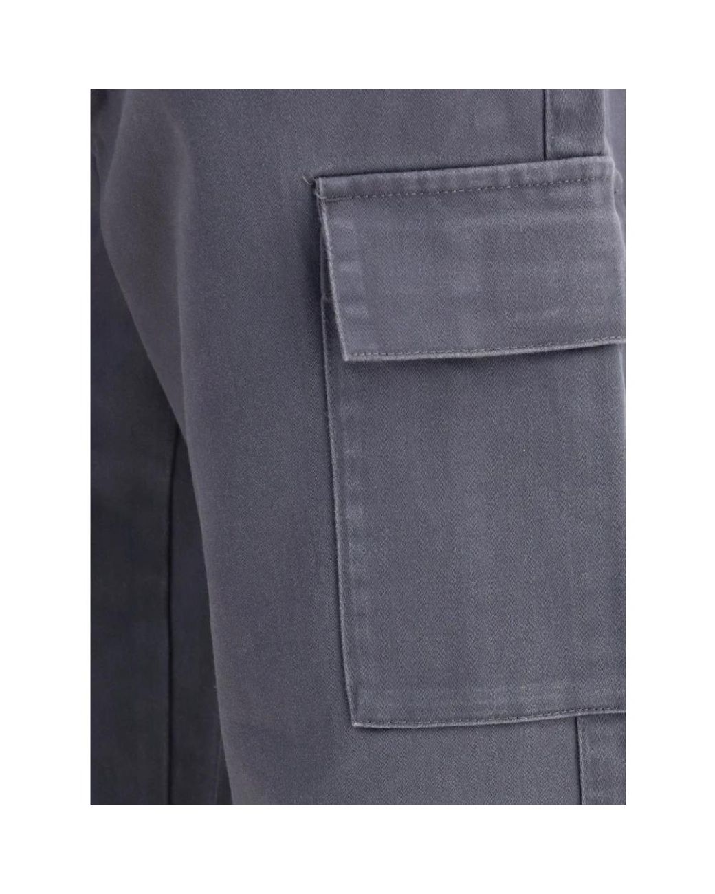 GR10K Blue Straight Trousers for men