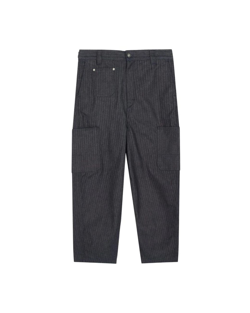 Givenchy Gray Straight Trousers for men