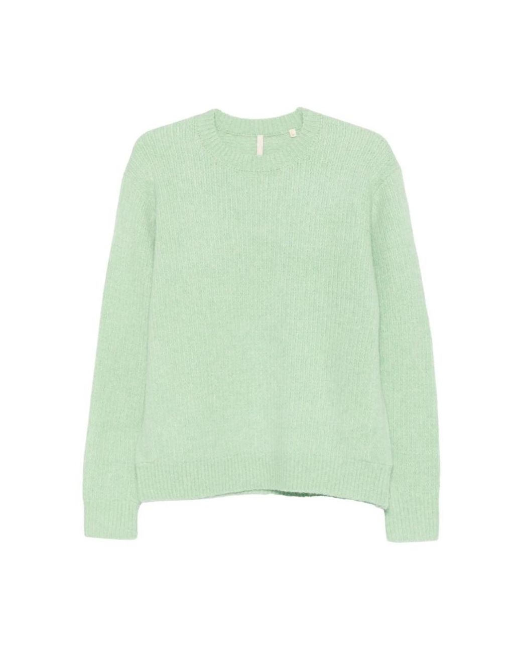 sunflower Green Round-Neck Knitwear for men
