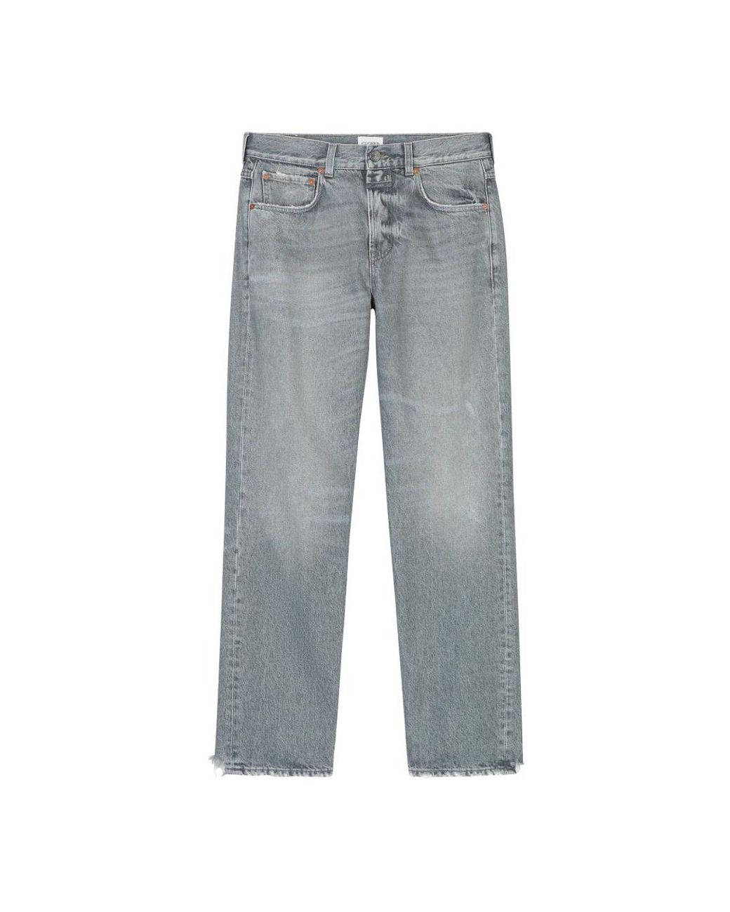 Closed Gray Straight Fit Jeans