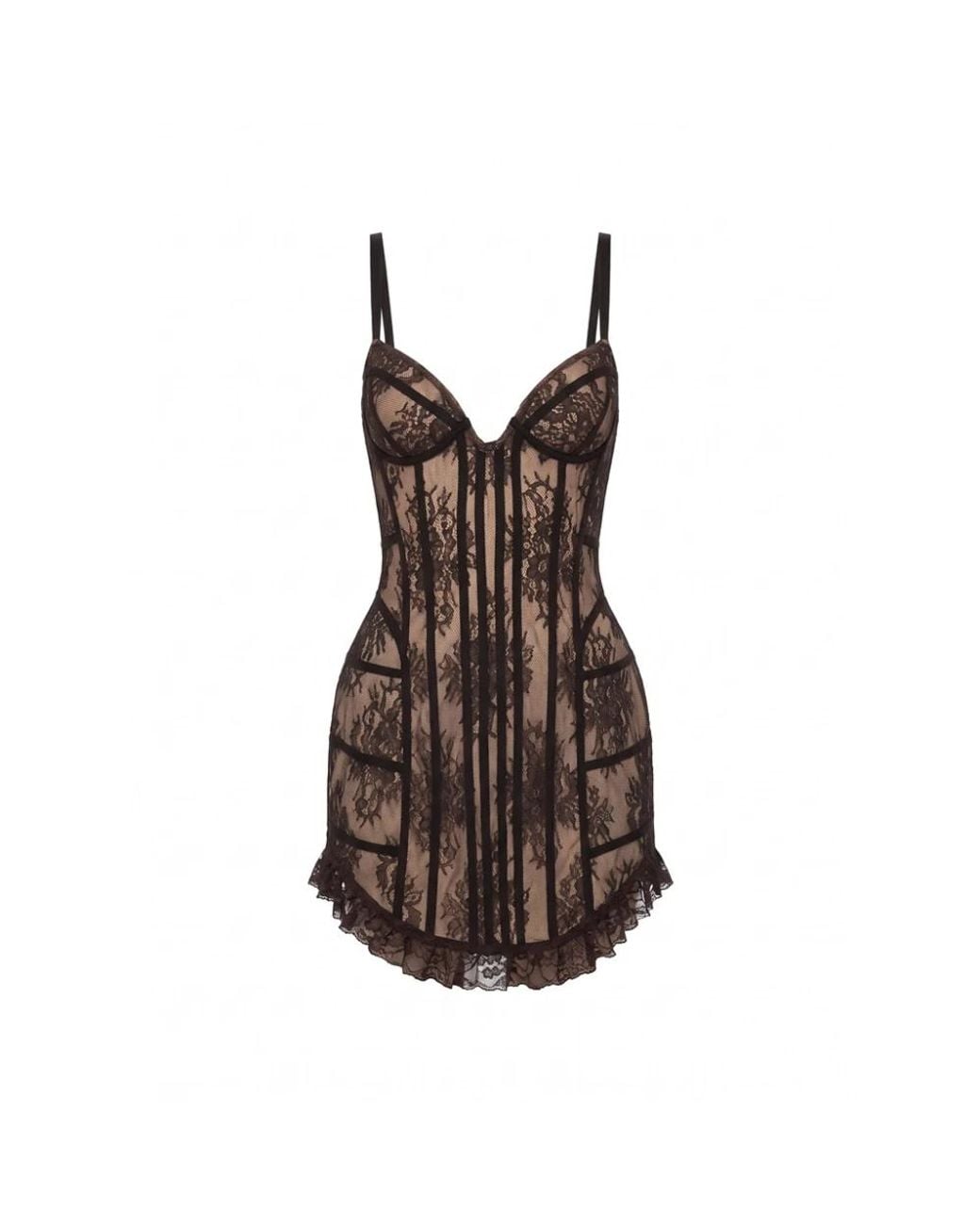 GIUSEPPE DI MORABITO Brown Party Dresses