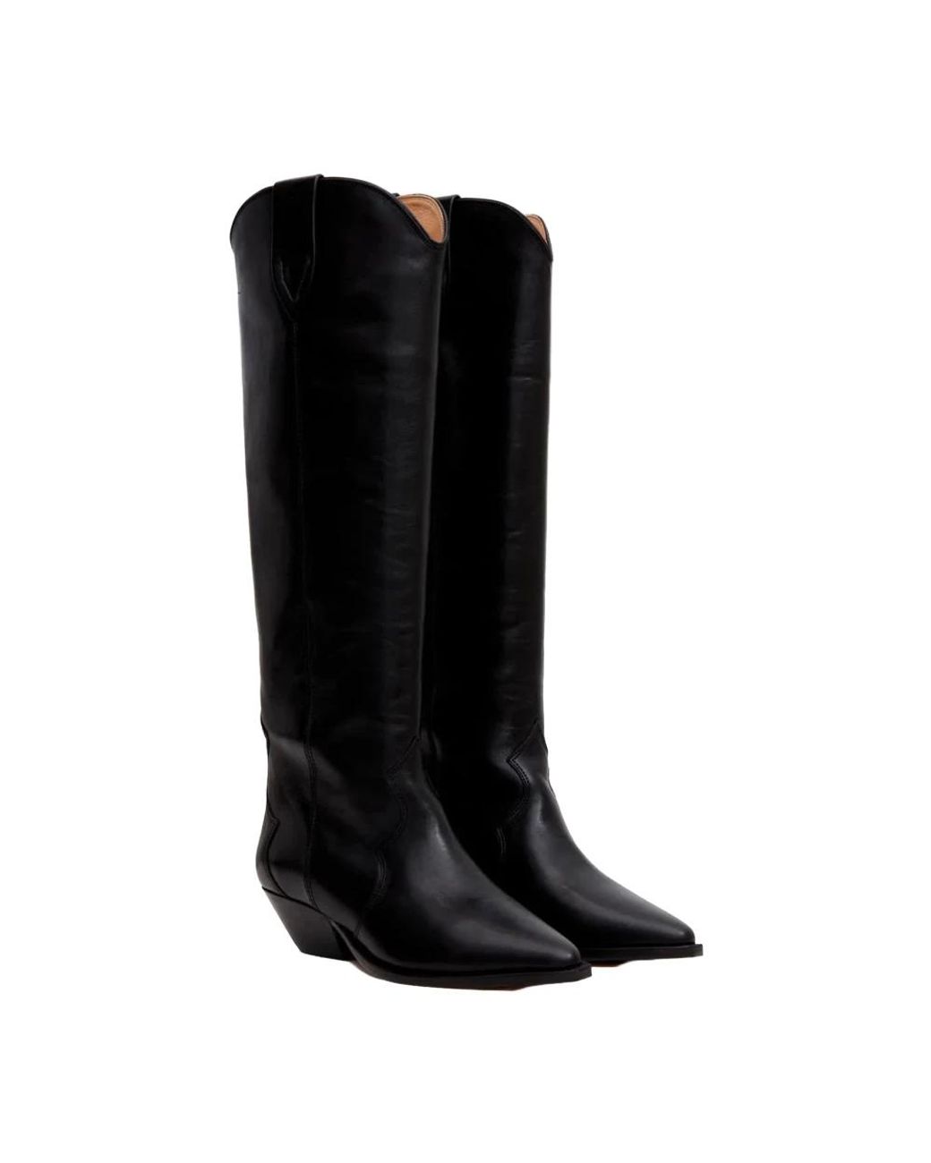 Isabel Marant Black Cowboy Boots