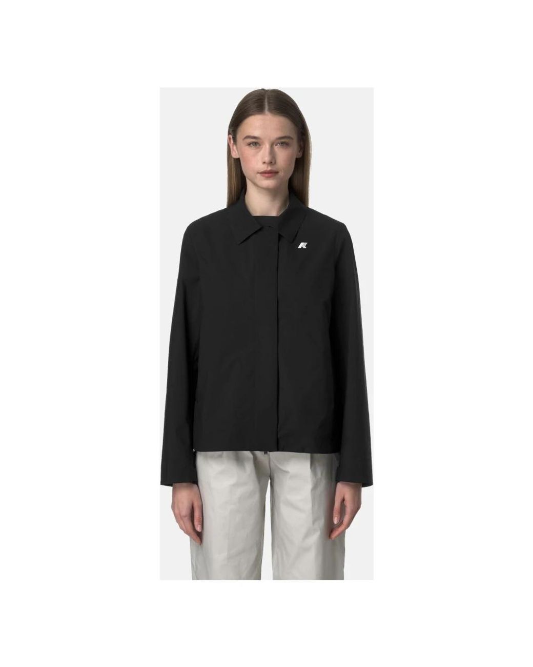 K-Way Black Light Jackets