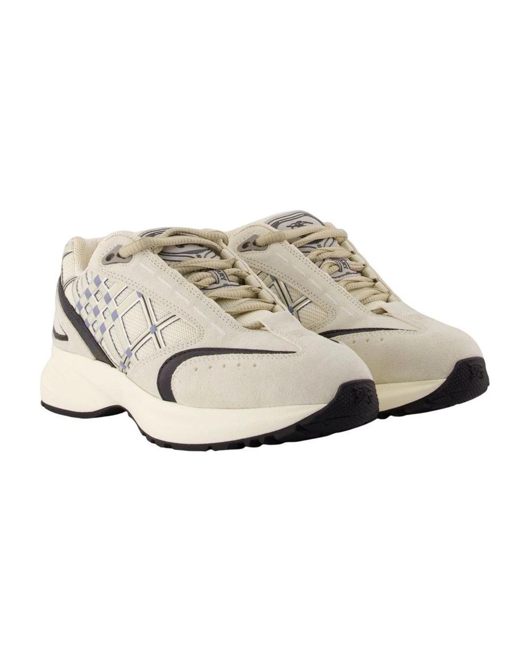 Burberry White Eclipse L Sneakers