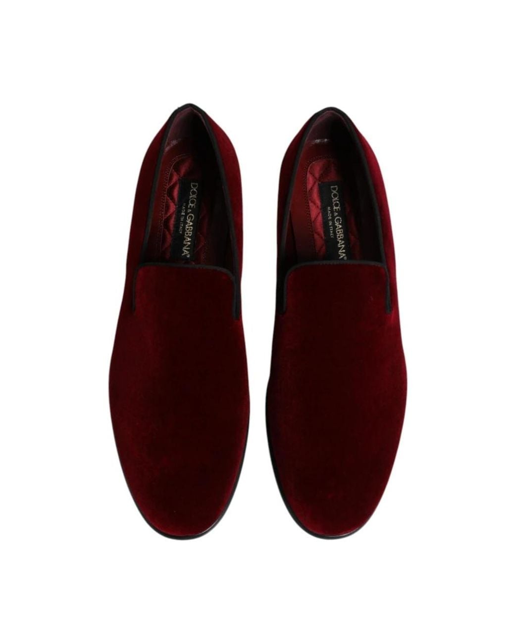 Dolce & Gabbana Red Loafers for men
