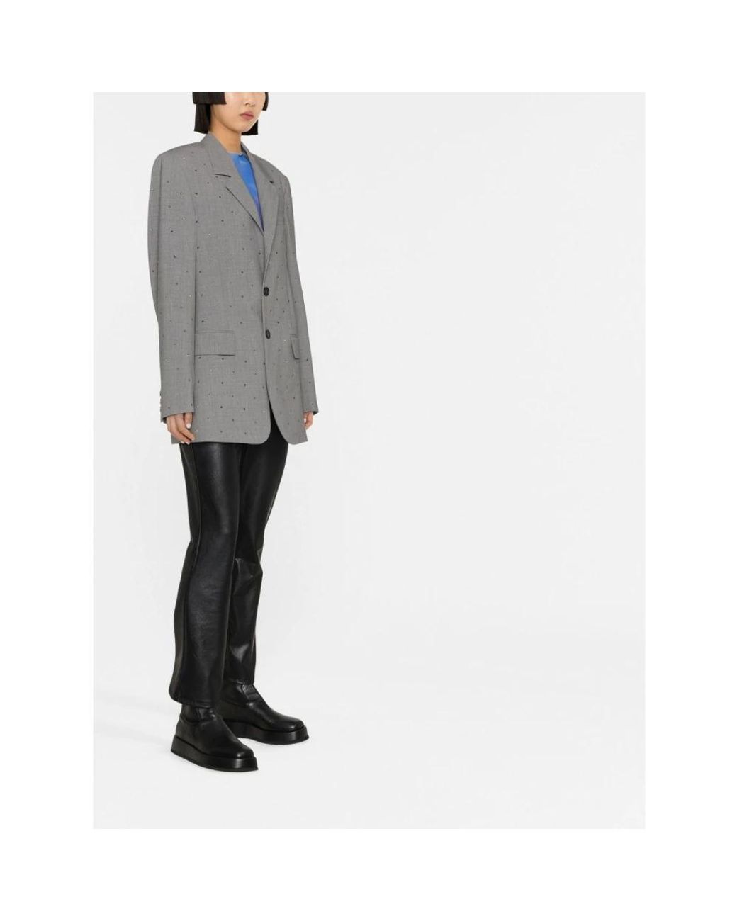 Blazers MSGM en coloris Gray