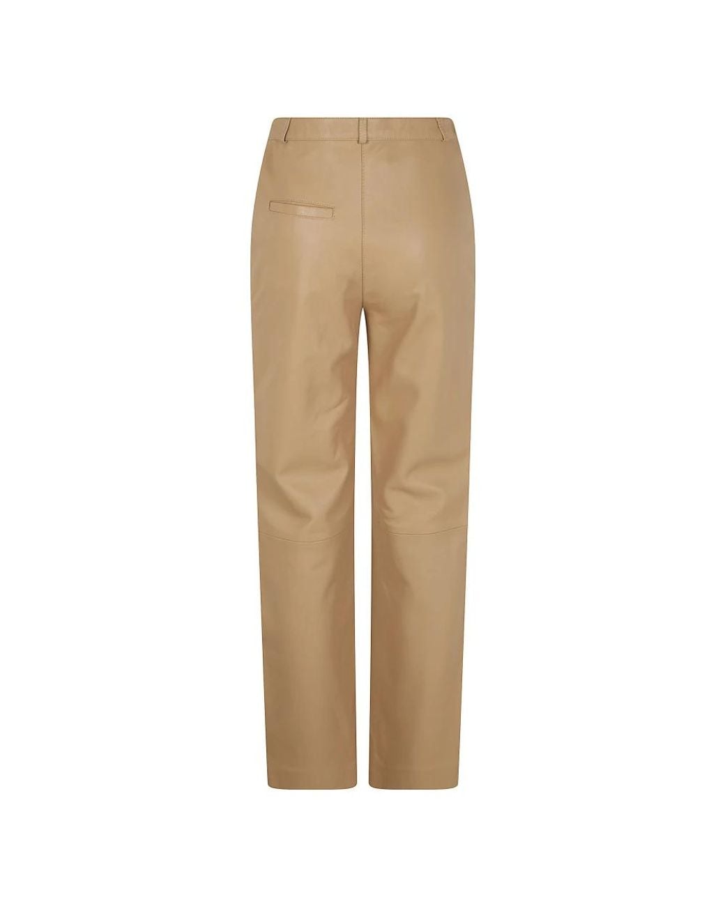 Loulou de Saison Natural Leather Trousers