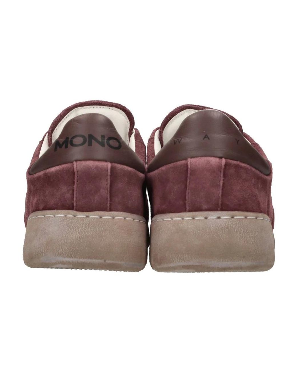 MonoWay Wildleder-Sneakers in Brown für Herren