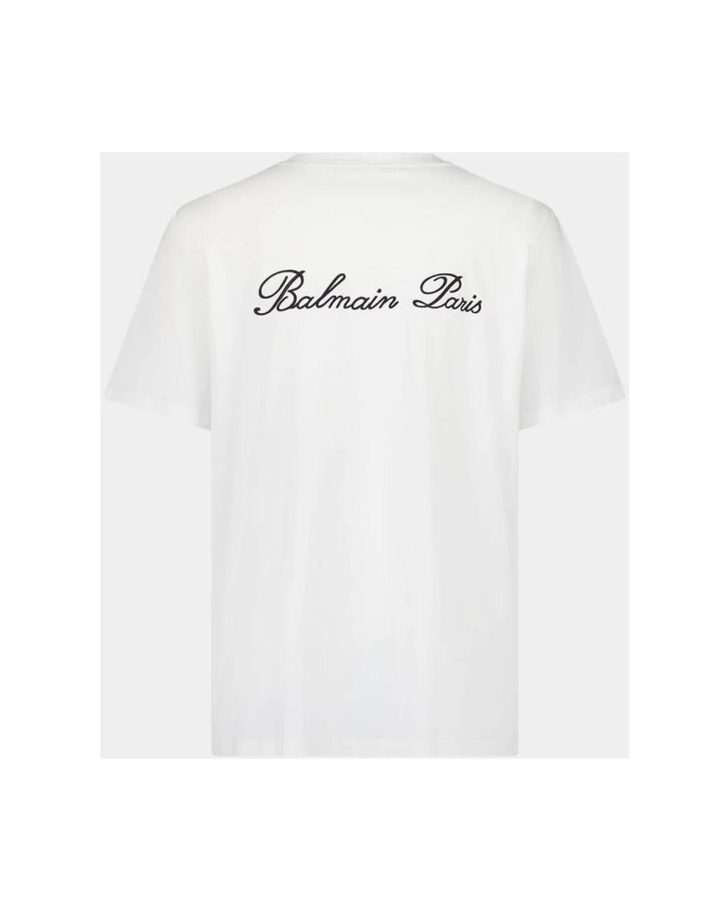Balmain White T-Shirts for men