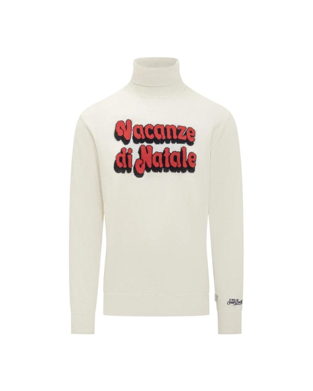 Mc2 Saint Barth White Turtlenecks for men