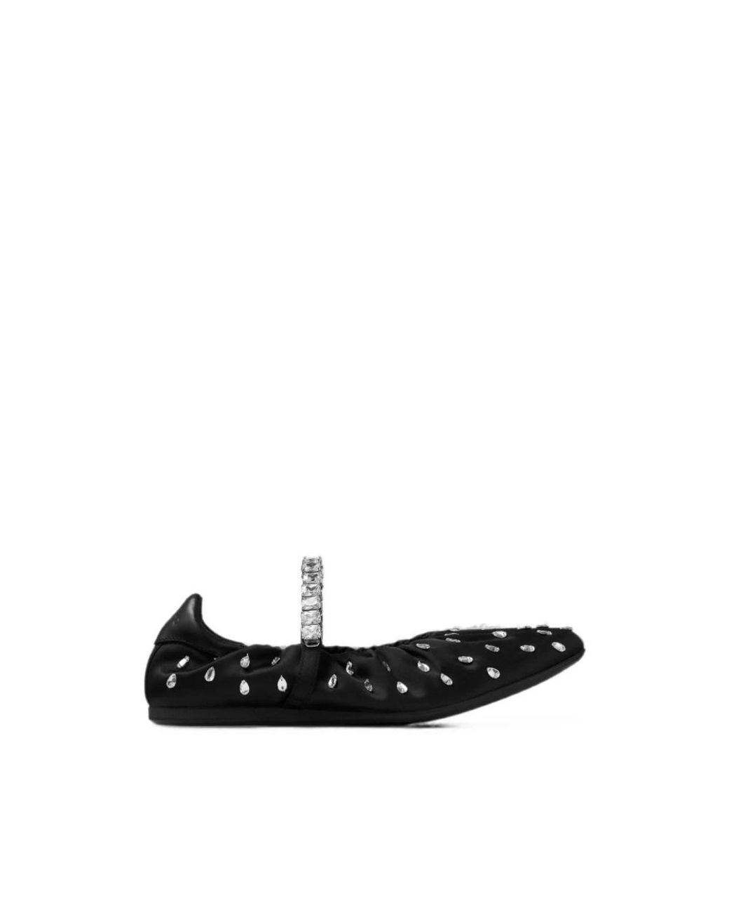 Jimmy Choo Black Ballerina Shoes