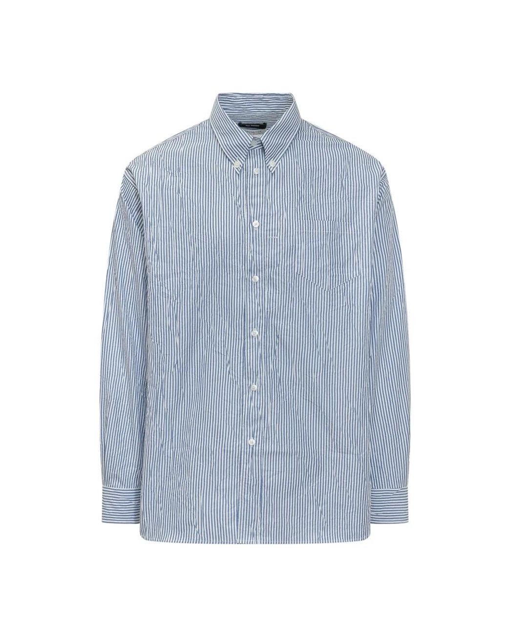 Willy Chavarria Blue Casual Shirts for men