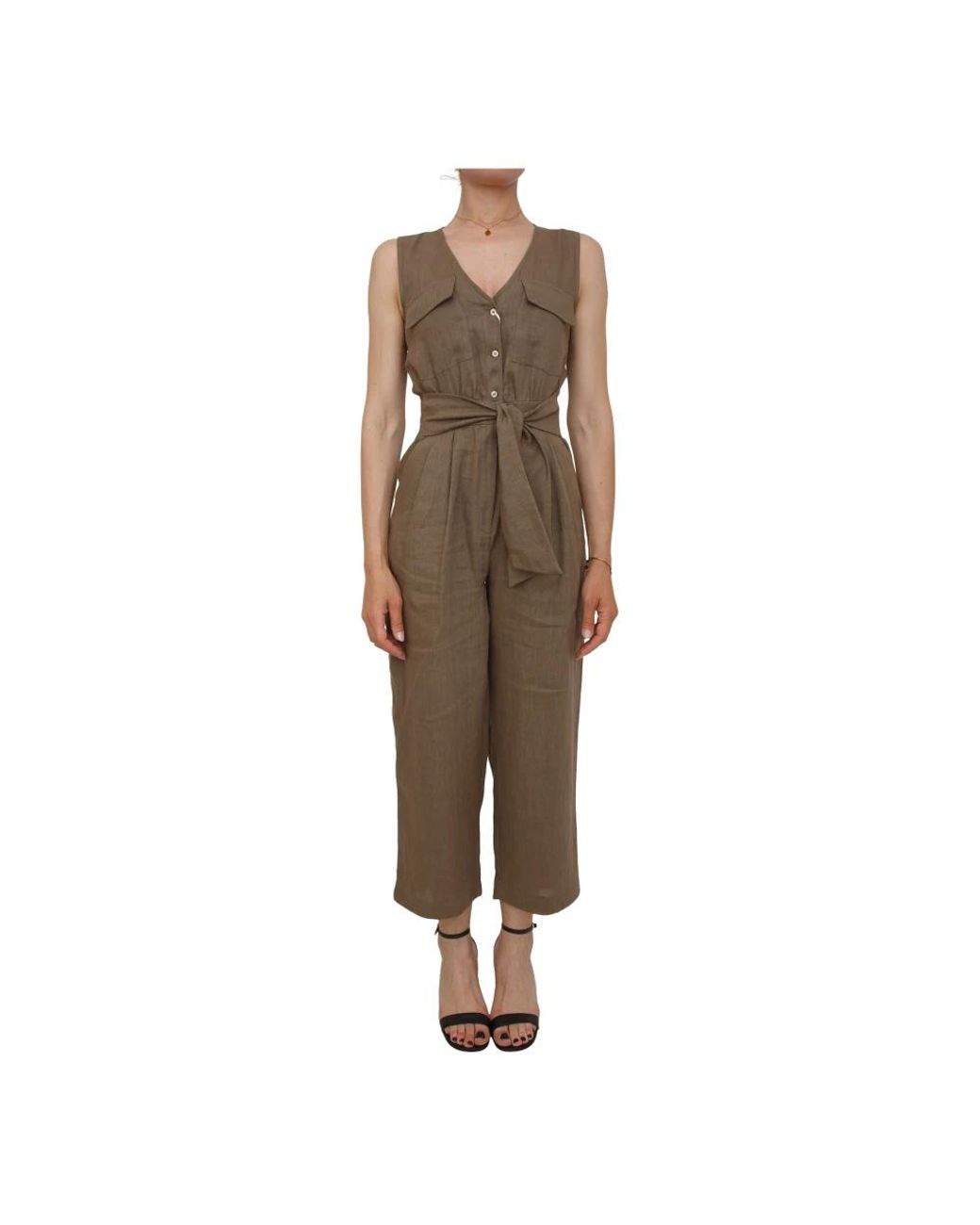 Marella Brown Jumpsuits