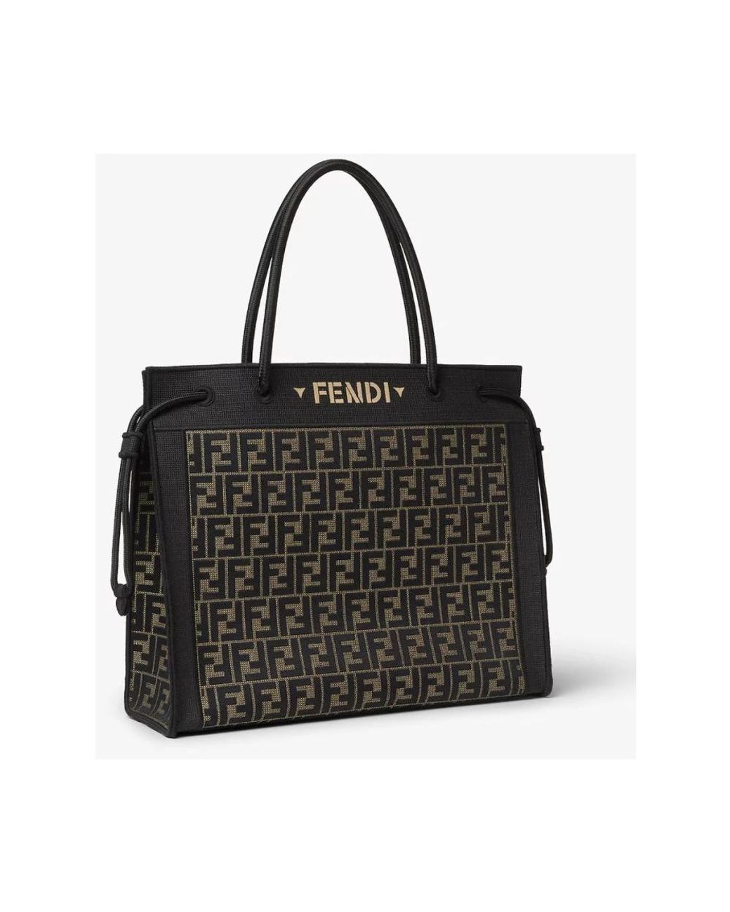 Fendi Black Shopping Bags