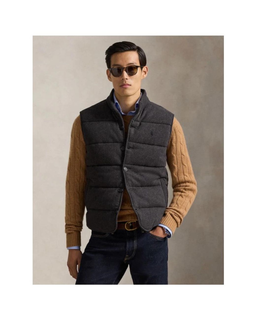 Vests Polo Ralph Lauren de hombre de color Black
