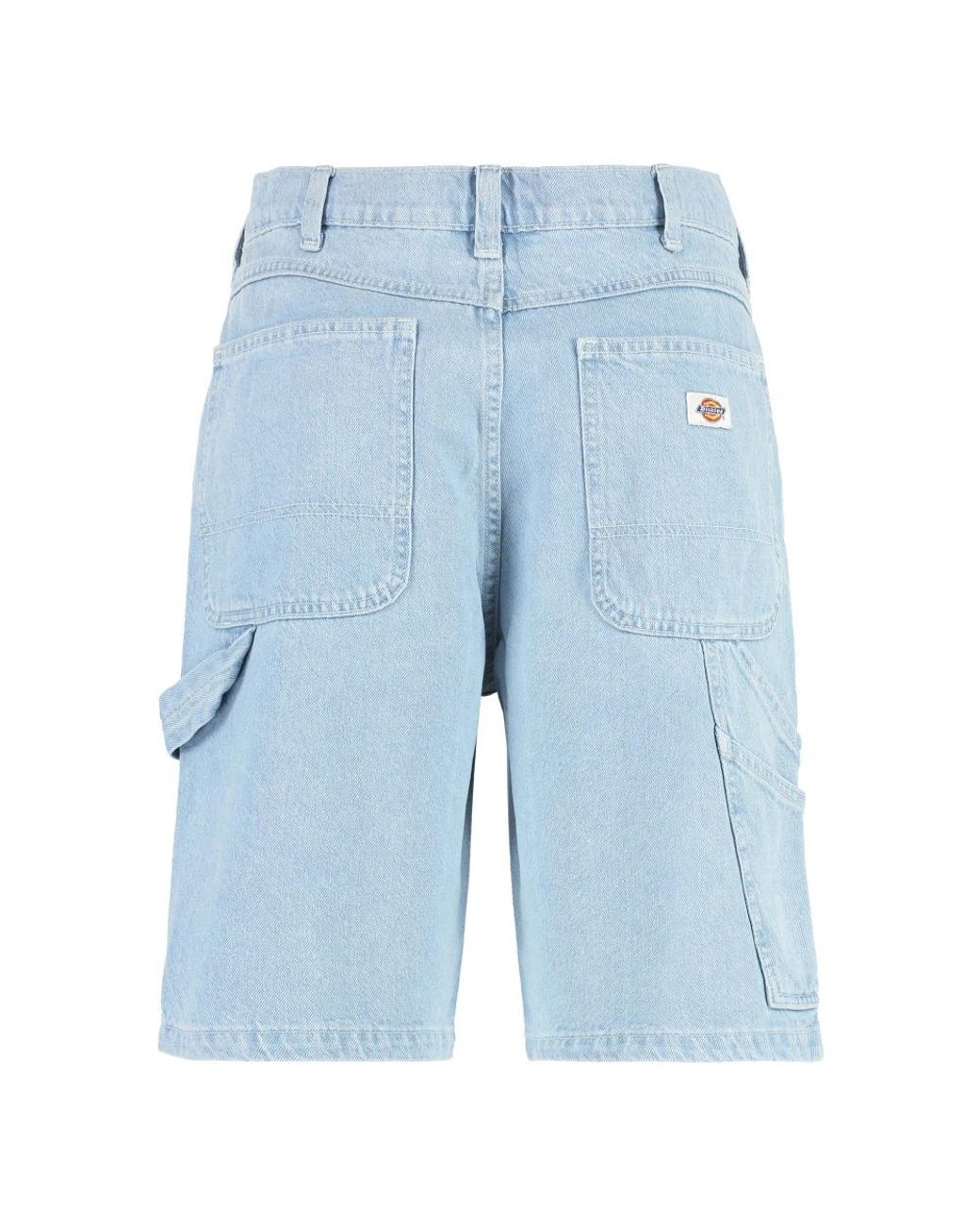 Dickies Blue Denim Shorts for men