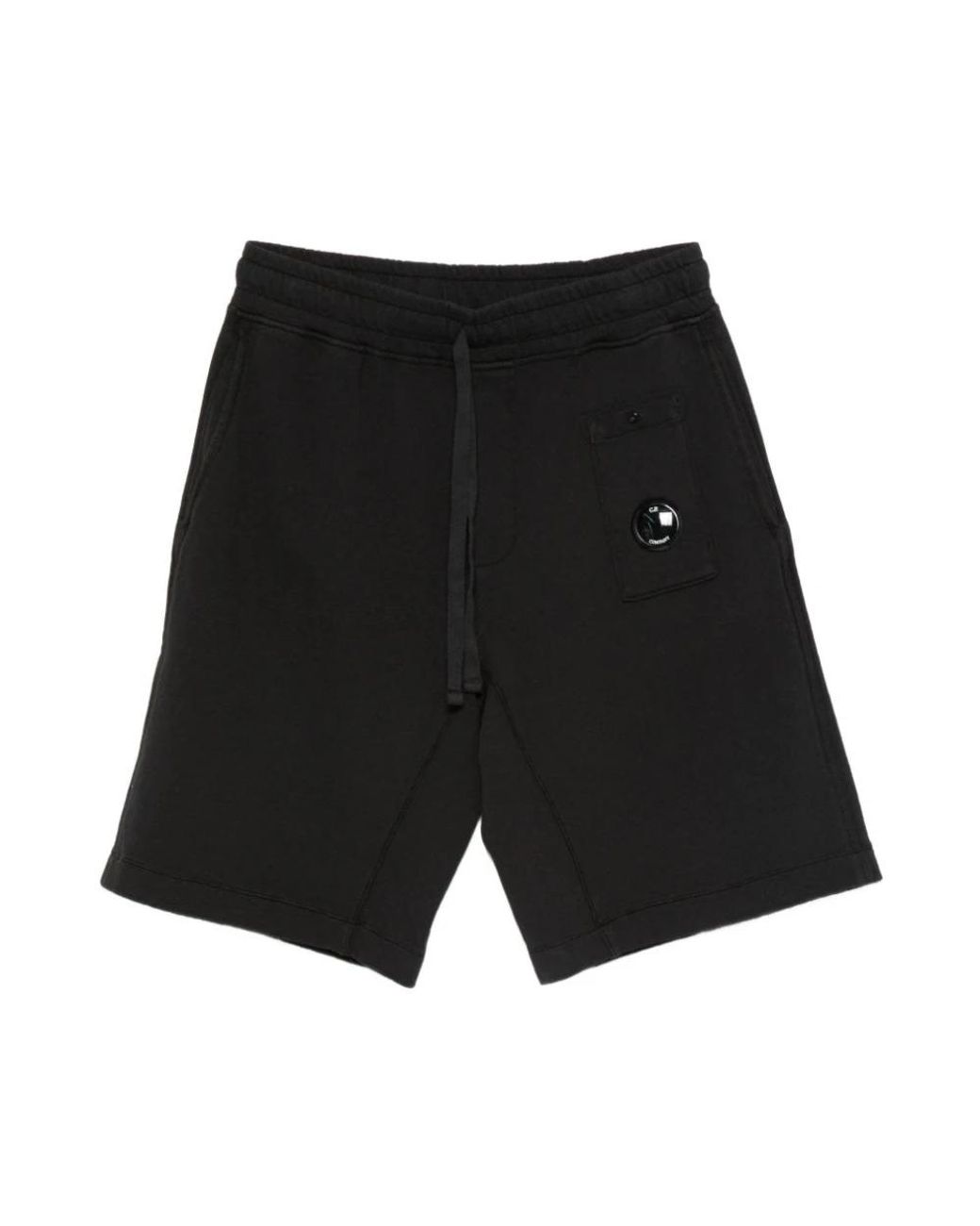 C P Company Black Casual Shorts for men