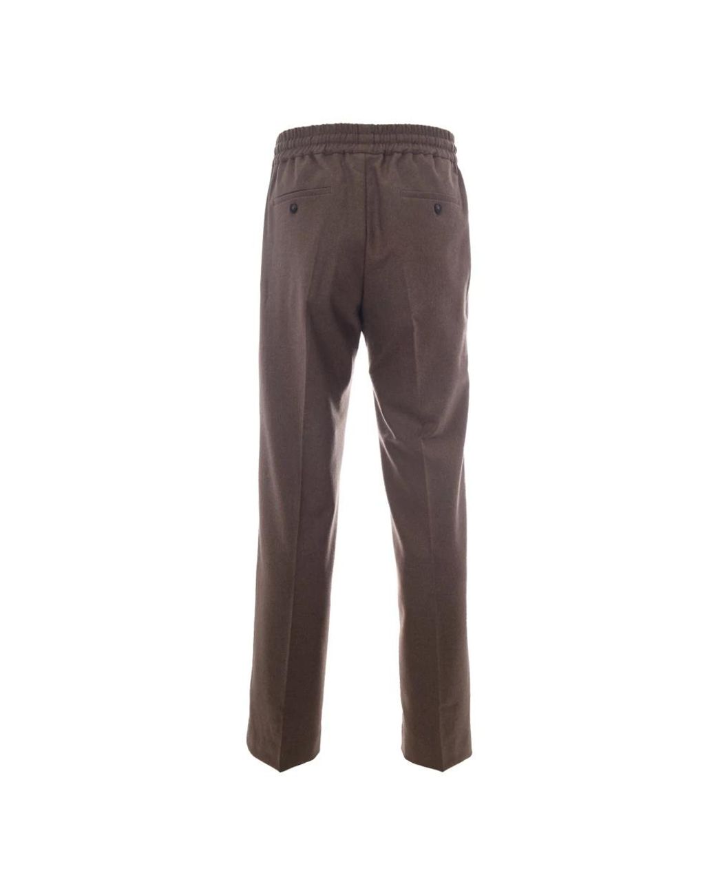 Drole de Monsieur Brown Straight Trousers for men