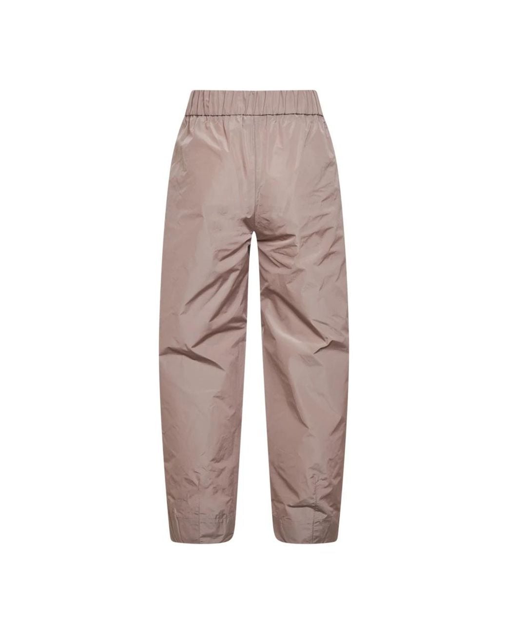 Herno Brown Straight Trousers