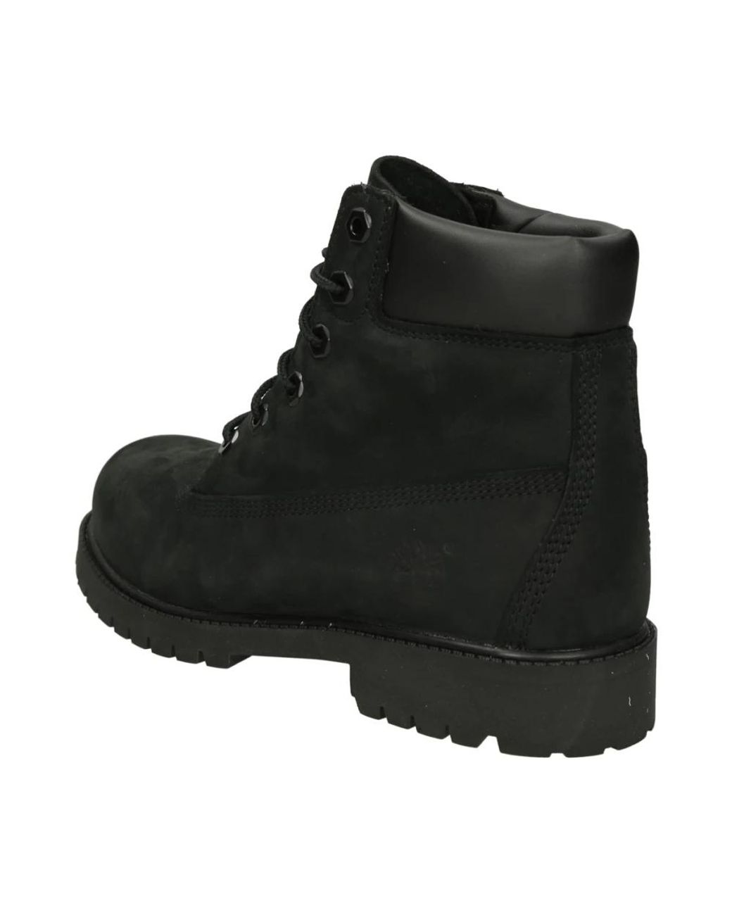 Timberland Black Lace-Up Boots for men