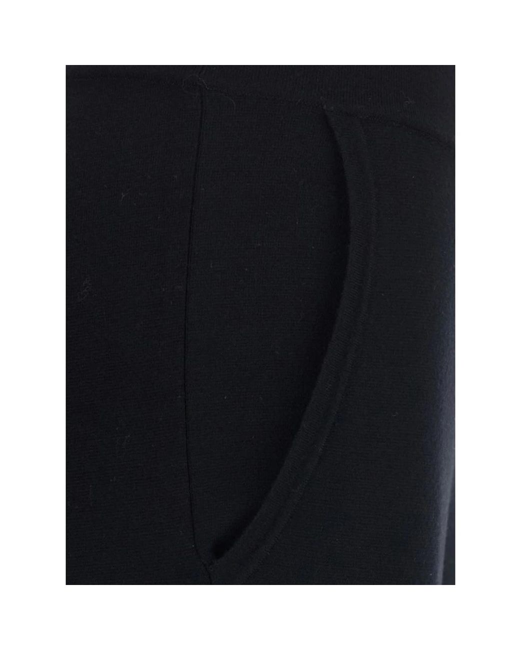 Max Mara Black Wide Trousers